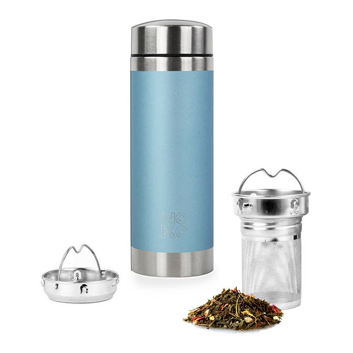 insulated teapots blue 350 ml for wholesale by YOKO DESIGN