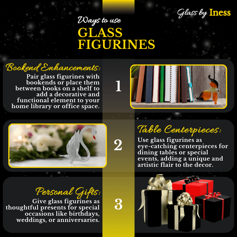 Glass by Iness - Wholesale Decorative Figurine - Naturally Colored Glass Figurine - Handcrafted - Octopus Design11