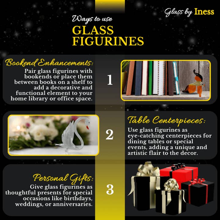 Glass by Iness - Wholesale Decorative Figurine - Naturally Colored Glass Figurine - Handcrafted - Octopus Design11