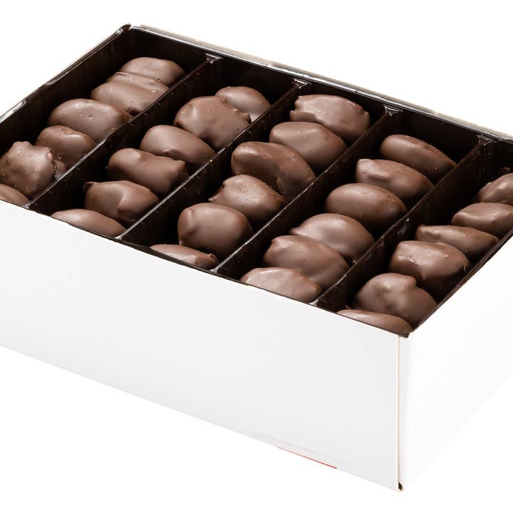 Dattes enrobées de chocolat pur belge 5 kg pour la vente par Tomoor