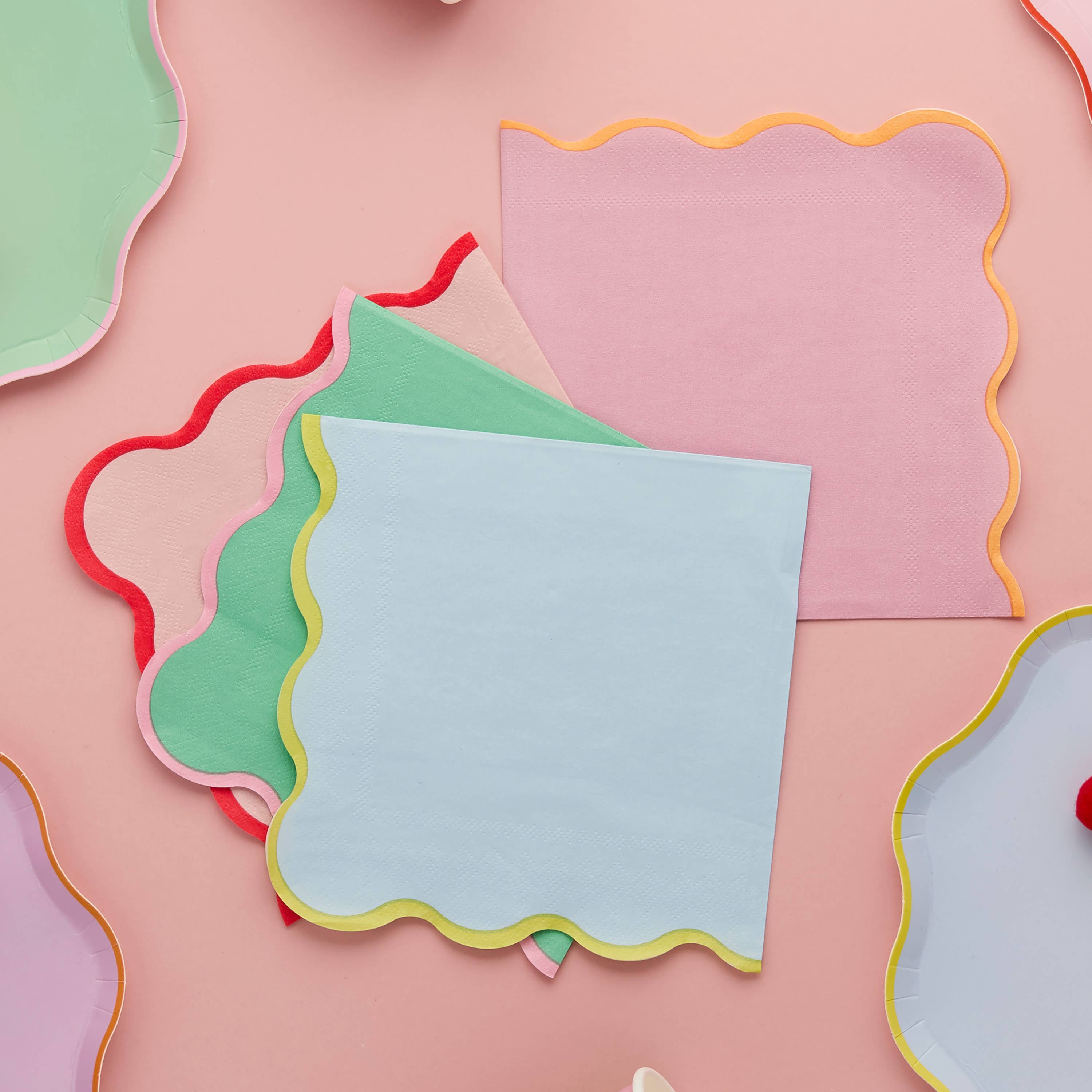 Hootyballoo by Club Green – wholesale Disposable napkin – Bright Banquet Paper Napkins - Pack of 161