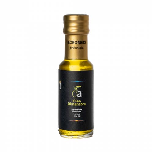 100ml Bottle - Extra Virgin Olive Oil - KORONEIKI for wholesale by OLEOALMANZORA