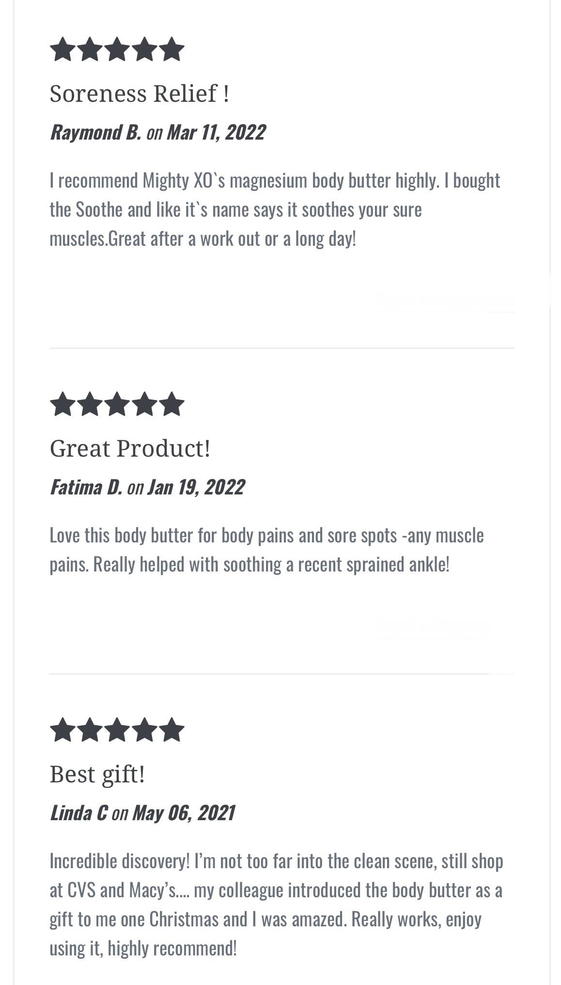 The Mighty XO - Wholesale Body Balm/Butter - Soothe Magnesium Body Butter - Sore Muscle + Tension Relief4