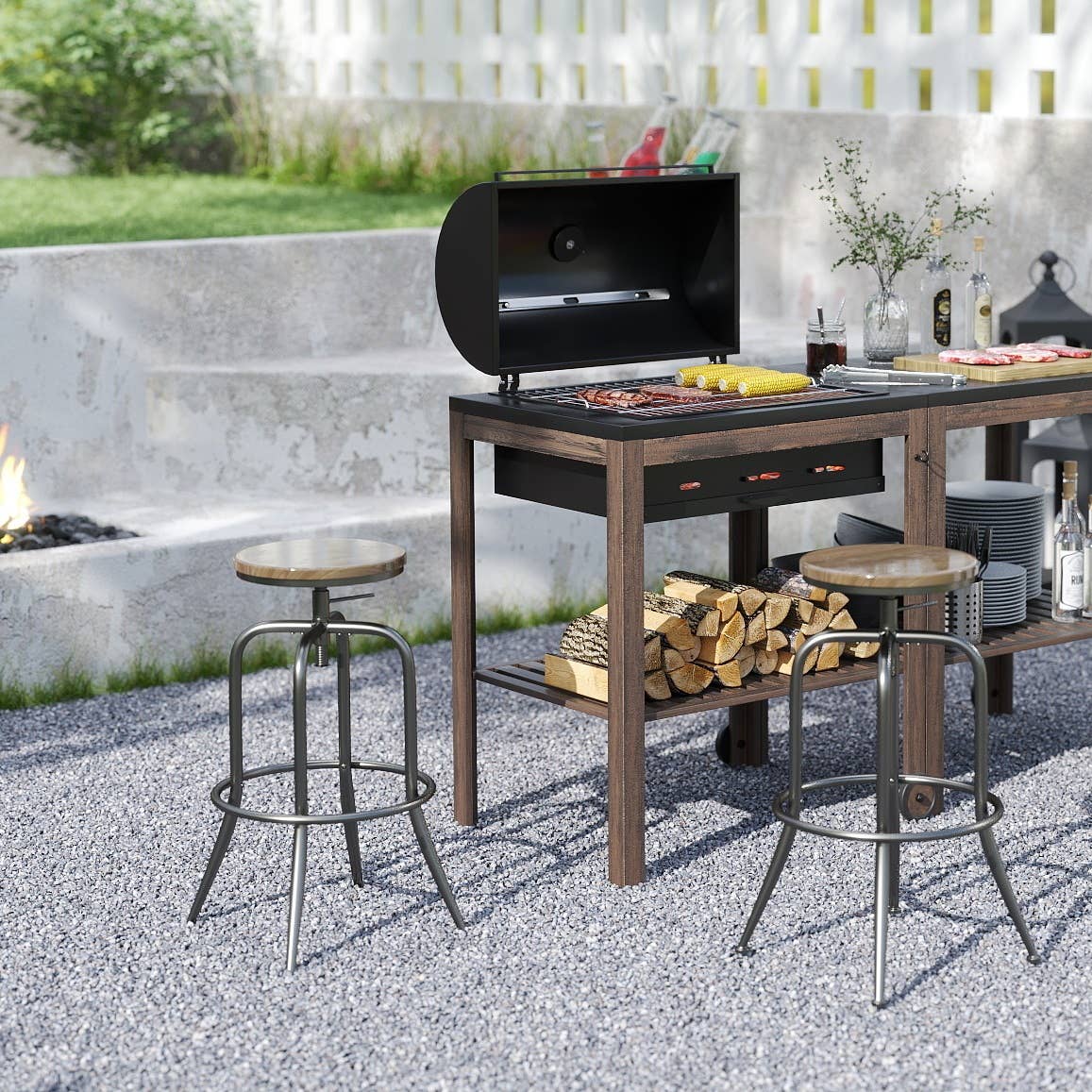 39F Inc. - Vente Accessoires de sport - Tabouret de bar réglable – Parfait pour les bars de musique live et l'extérieur8