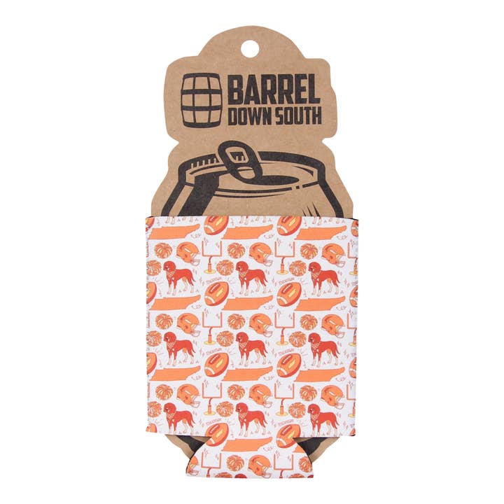 Refroidisseur de canettes à motif d'icônes TN pour la vente par Barrel Down South