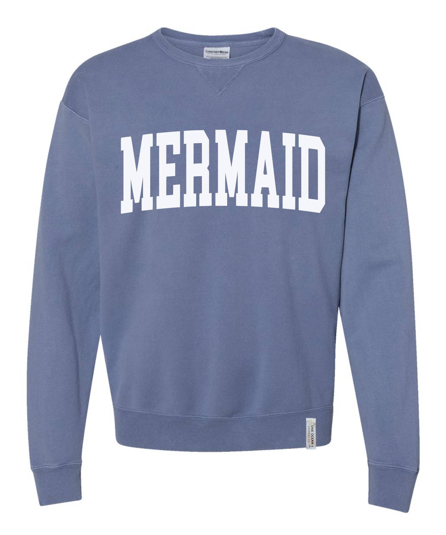 One Ocean Apparel Co.. - Wholesale Graphic Sweatshirt - Unisex - MERMAID Crewneck - CUSTOM COLORS8