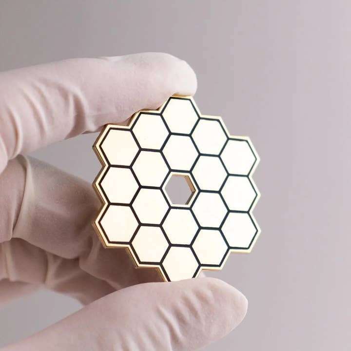 Stemcell Science Shop - Wholesale Lapel Pin/Button - James Webb Space Telescope Pin3