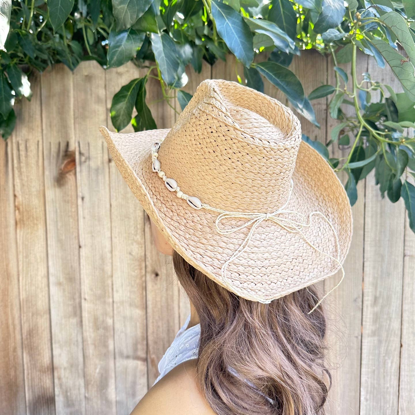 Queens INC - Wholesale Straw Hat - Women's - Hand woven straw cowboy cowboy hat 6