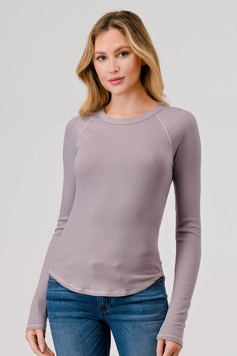 Hashttag – Großhandel T-Shirt – Damen – LANGÄRMLIGES RAGLAN-T-SHIRT2