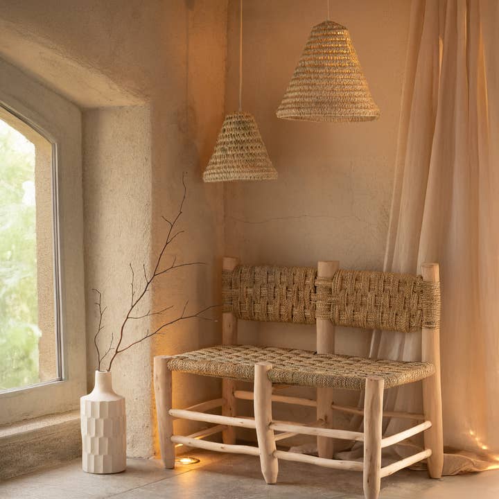 Collection Maroc - Wholesale Lamp Shade - 50 cm Palm Tree Cone Suspension1