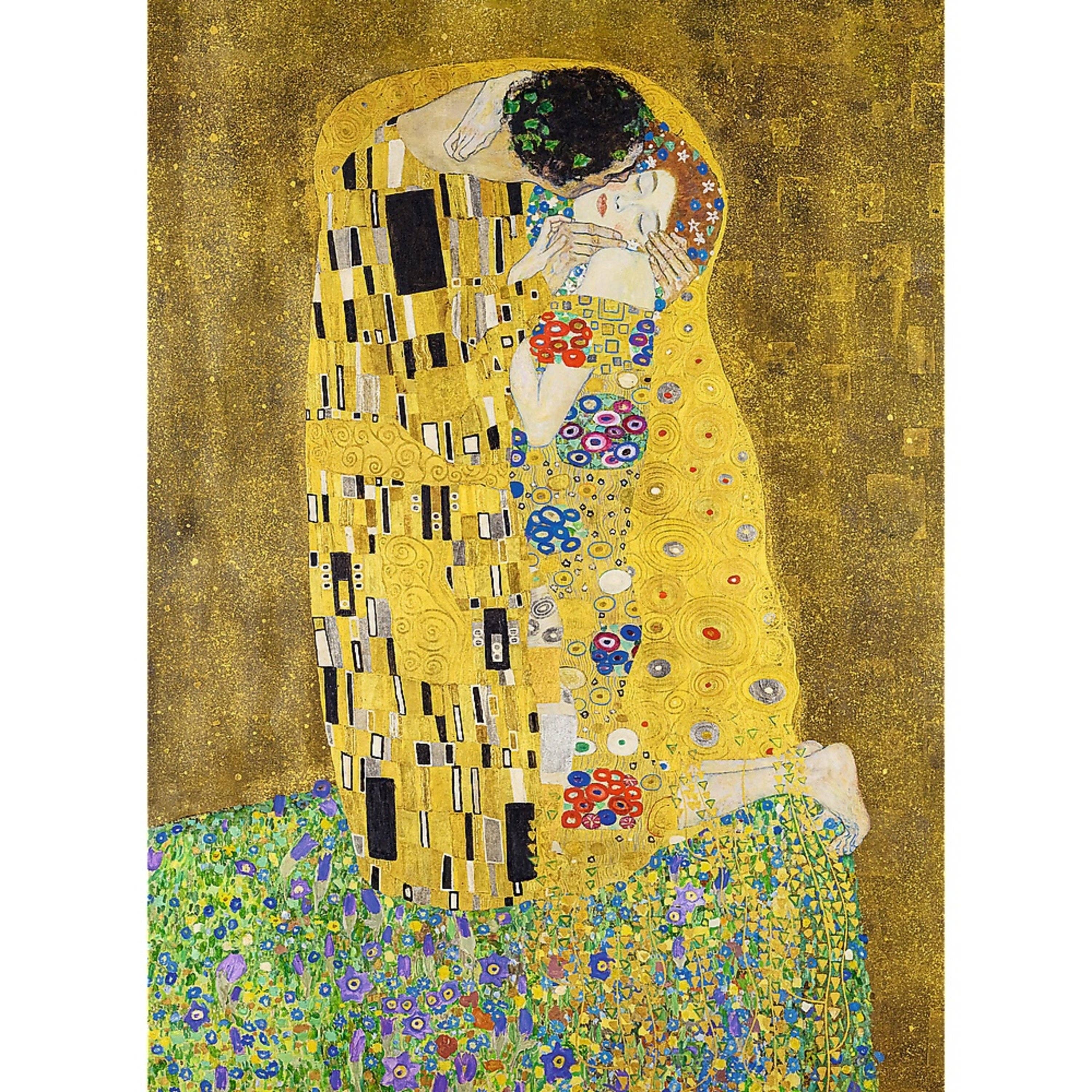 Trefl USA - Wholesale Puzzle - Adult - Trefl Wood Craft 200 Piece Wooden Puzzle - Kiss - Gustav Klimt1