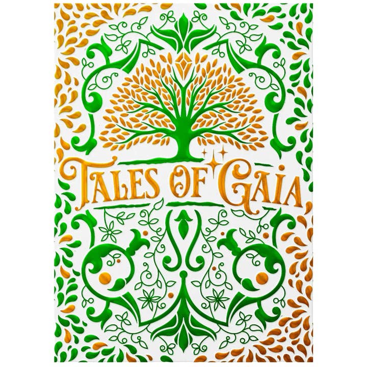 Tales of Gaia: Daydream Edition - Premium Fantasy Elemental Playing Cards - Wonderland Workshop - KardecK Series for wholesale by Poggers