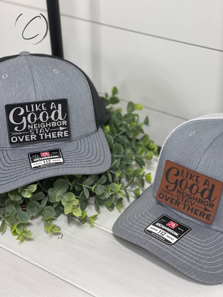Adult Like A Good Neighbor Patch Snapback Hat for wholesale by CMD Wholesale