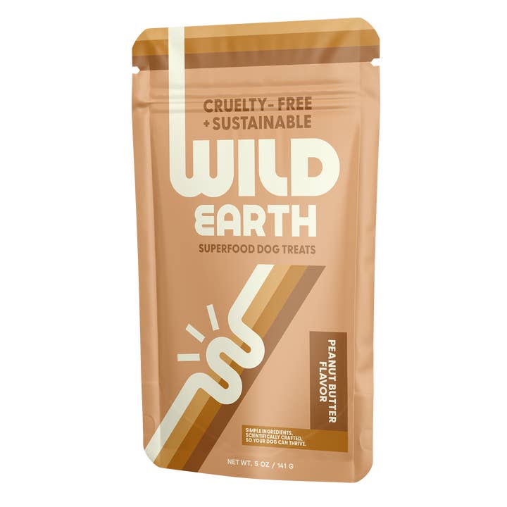 Wild Earth - Wholesale Pet Treats - Dog - Superfood Dog Treats With Koji, Peanut Butter (5oz)6