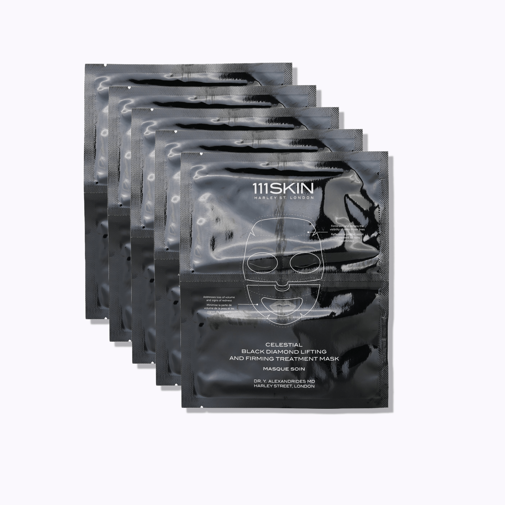 Dermstreet - Wholesale Skincare Face Mask - 111SKIN Celestial Black Diamond Lifting and Firming Face Mask3