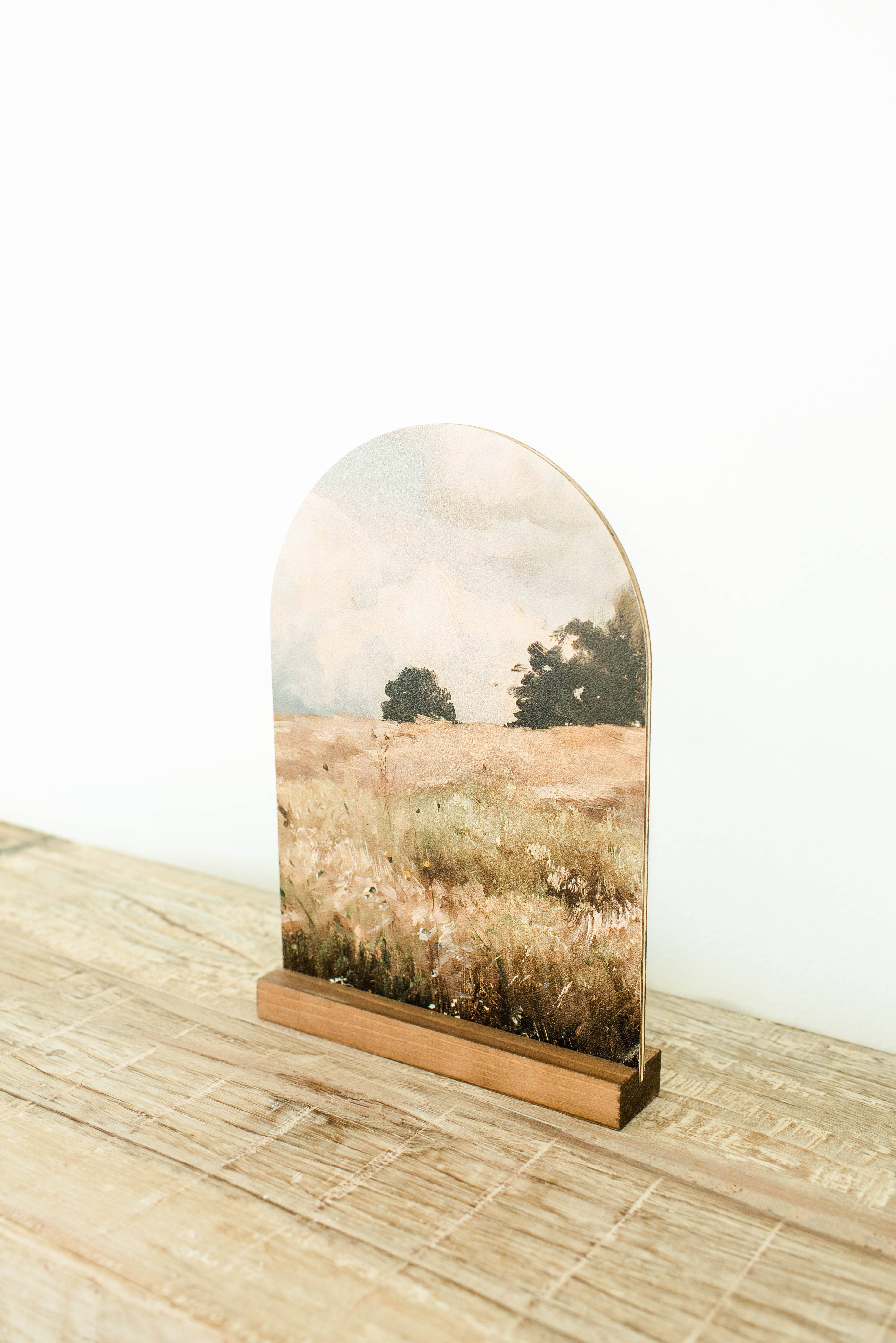 Lily and Sparrow - Wholesale Decorative Tabletop Object - Arch Wood Base *BASE ONLY! Arches Sold Separately*22