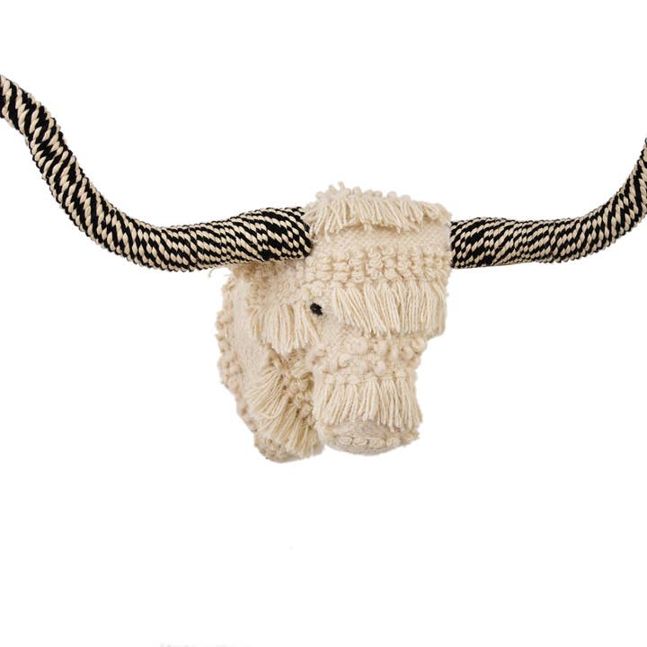 Karma Living - Wholesale Wall Decor - Kids & Baby - JJ323_WHBK OLD SOUL LONG HORN 28X17X11