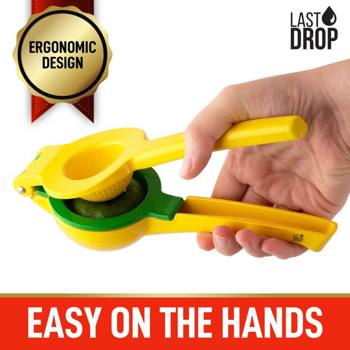 Zulay Kitchen – wholesale Juicer – Last Drop 2-in-1 Lemon Lime Squeezer5