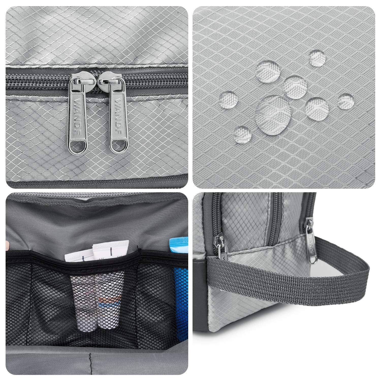 wandf - Wholesale Toiletry Bag - Unisex - Toiletry Bag Hanging Dopp Kit Water Resistant Shaving Bag31