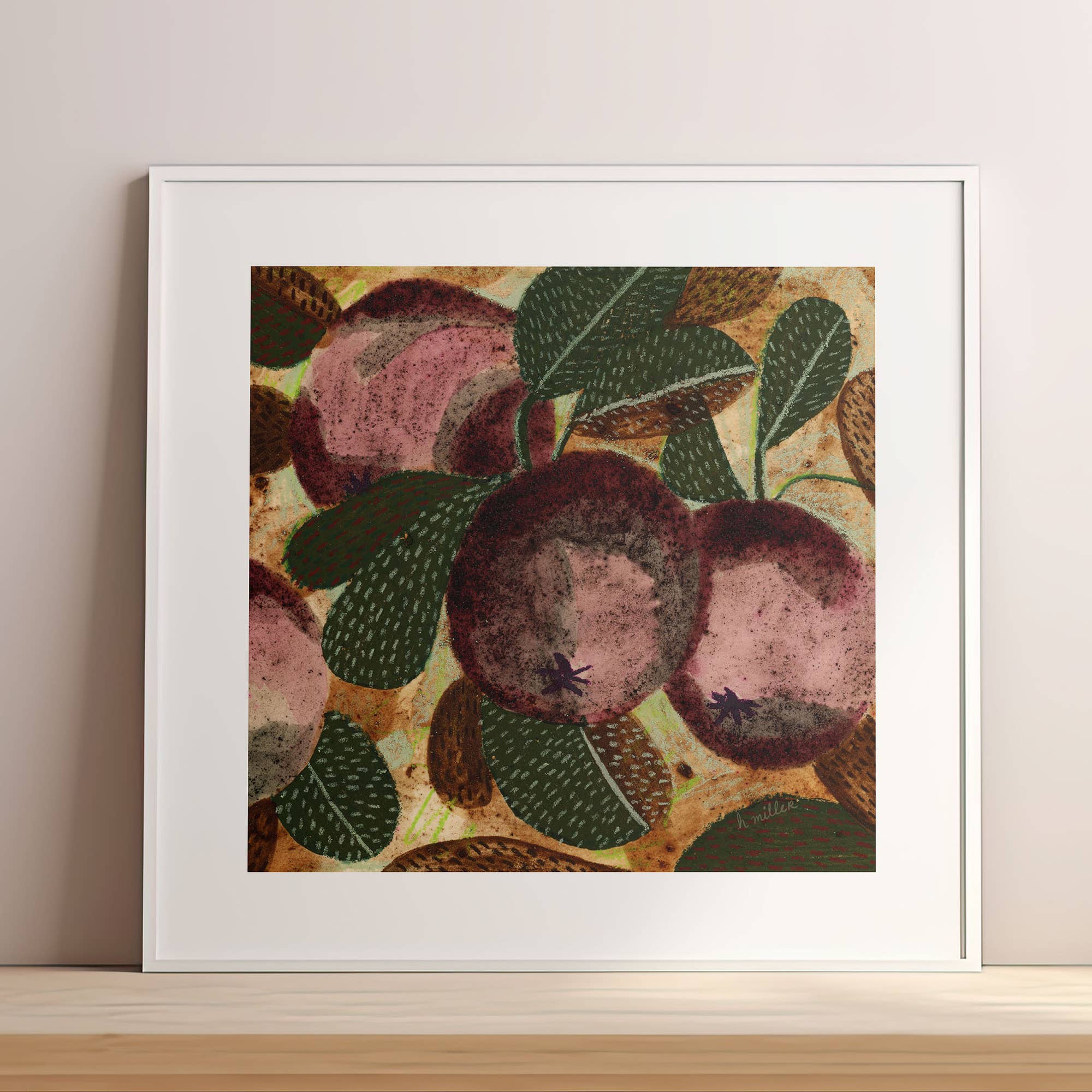 H Miller Ink Illustration Art wholesale products - Wholesale Art Print - Apple Orchard | Art Print | Rustic Wall Art & Home Decor4