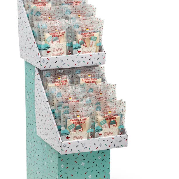 A HOLIDAY Retail Ready with POP Display - 48 KITS for wholesale by InstaCake Cards