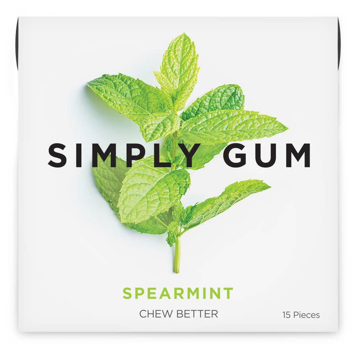 Simply Gum - Wholesale Kauwgom - Groene munt natuurlijke kauwgom