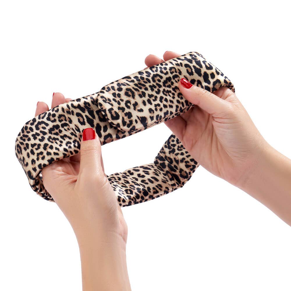 Blissy - Wholesale Spa Headband - Blissy Beauty Band - Leopard6