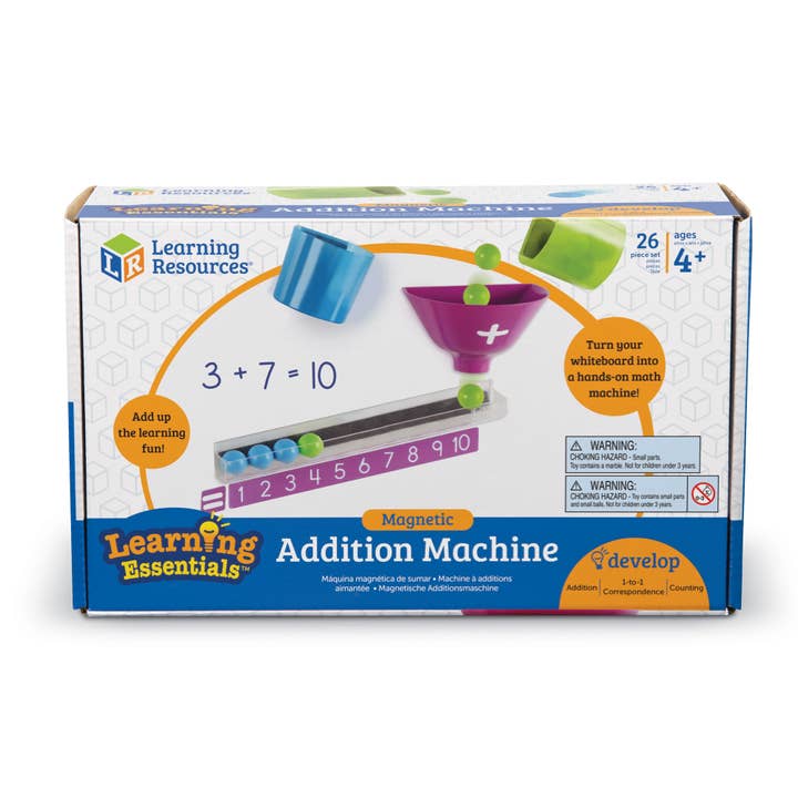 Learning Resources - Wholesale Toy Set - Kids - Magnetic Addition Machine