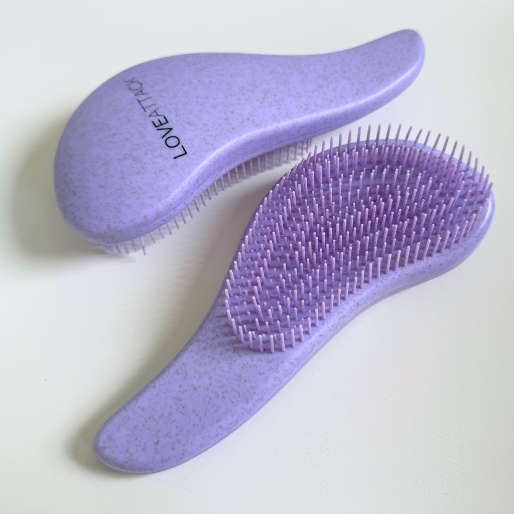 Love Attack - Wholesale Hair Brush/Comb - Wheat Straw Wet/Dry Detangling Hair Brush21