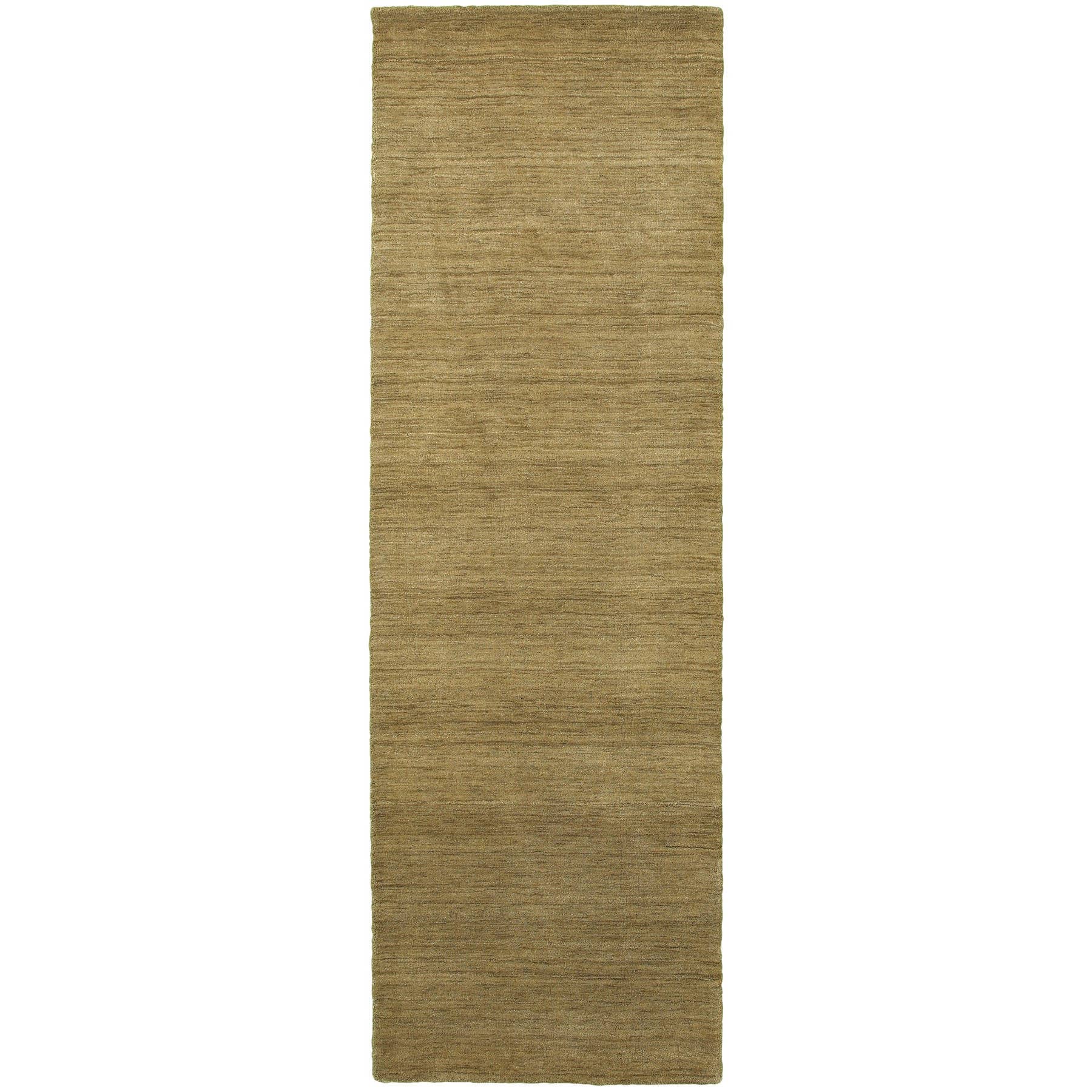 HomeRoots - Wholesale Area Rug - 8' Gold Wool Hand Tufted Runner Rug4