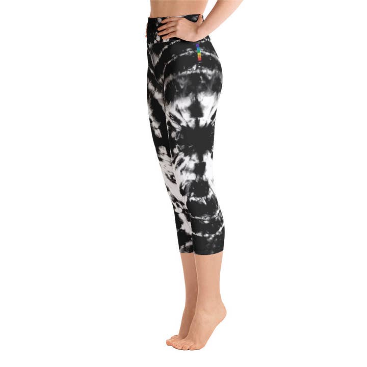 B+W Spectrum Capri Høj Talje Legging for engroshandel hos The Chakra Girl