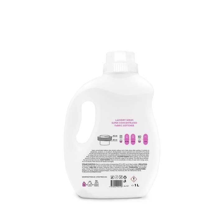 DutyBox - Vente Lessives liquides - Concentré adoucissant pour lessive (1 L)3