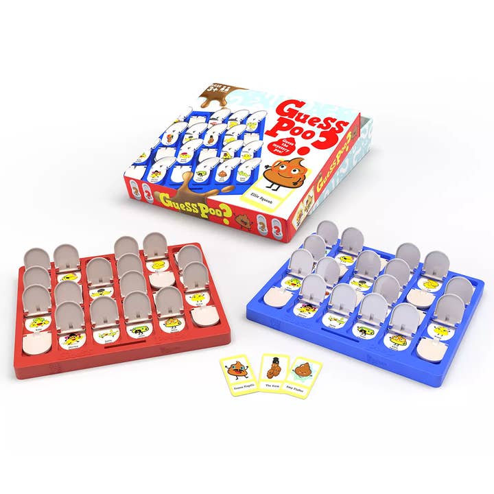 William Valentine Collection - Wholesale Board game - Guess Poo? Game1