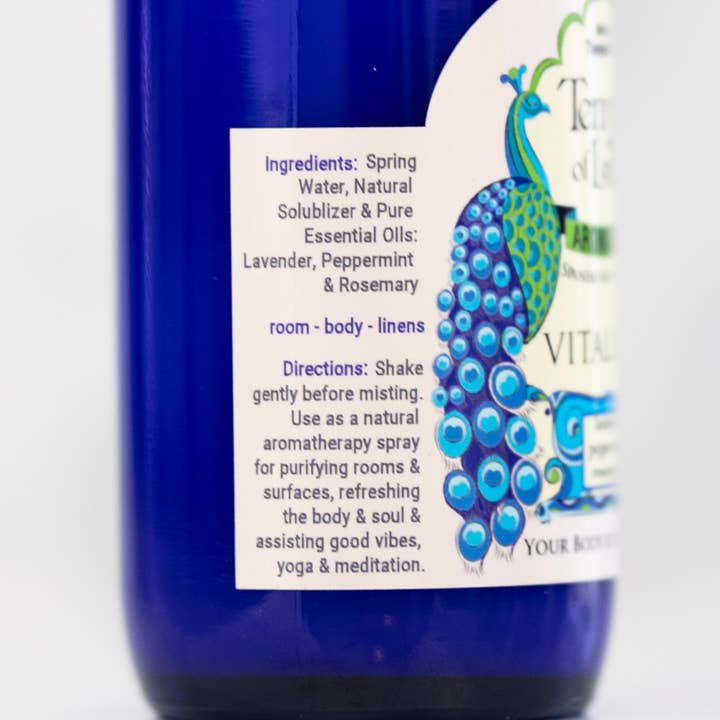 Temple of Life Oils & Perfumes - Wholesale Aromatherapy Mist - Aroma Mist | Vitalidad | Clearing + Energizing Spray1