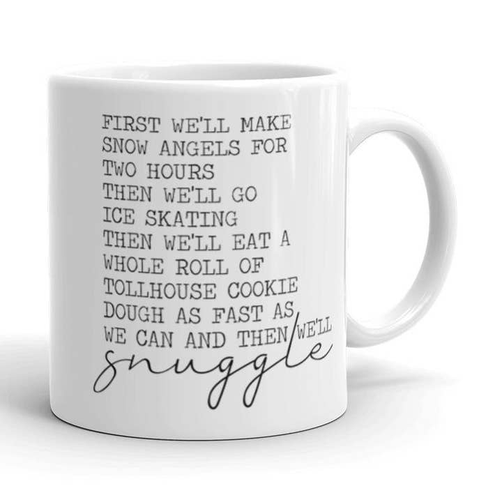Buddy the Elf First We'll Coffee Mug for wholesale by Words of Ivy