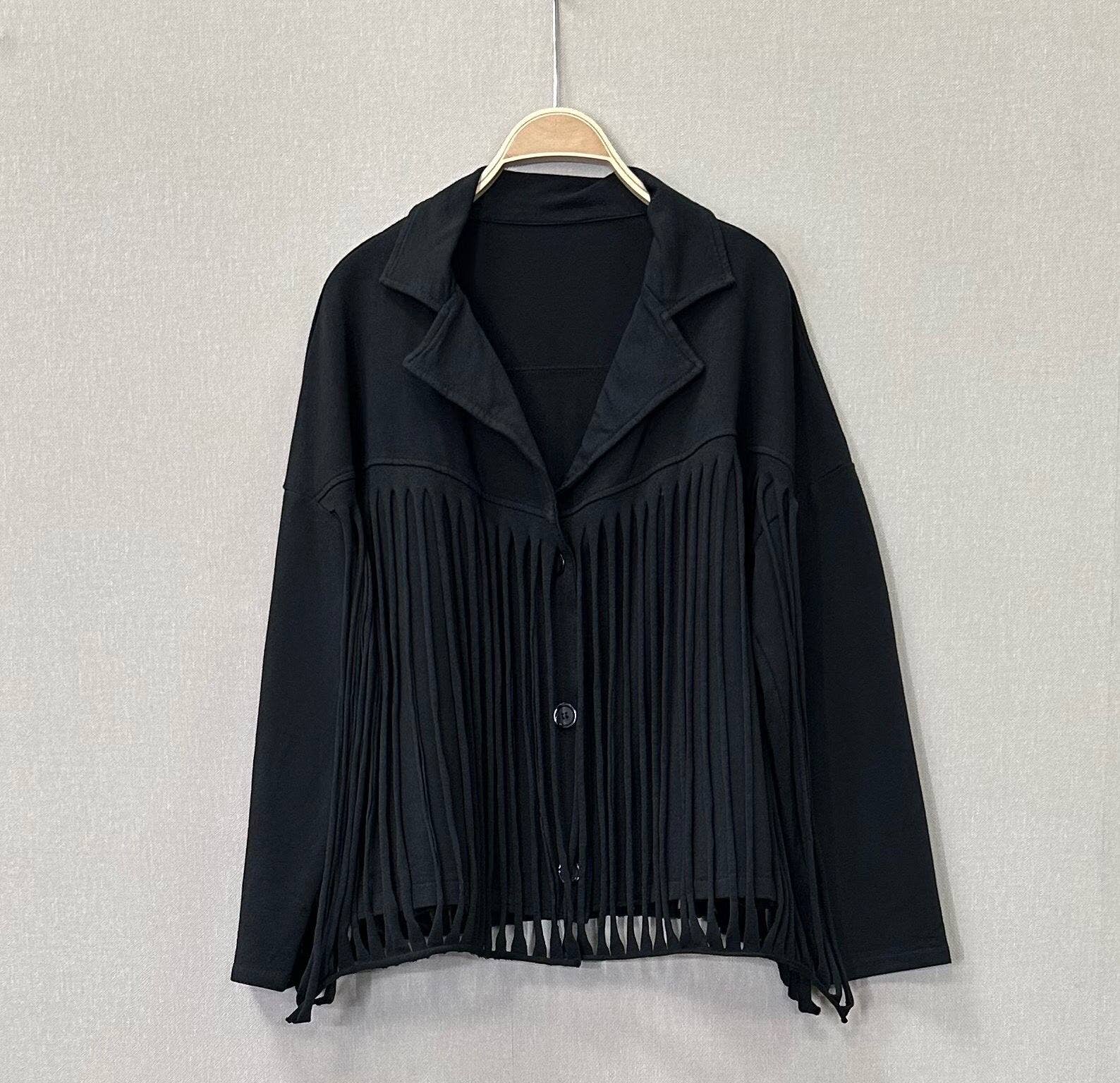 SWEET MAGIC MODA Y COMPLEMENTOS - Wholesale Jacket - Women's - COTTON FRINGE JACKET6