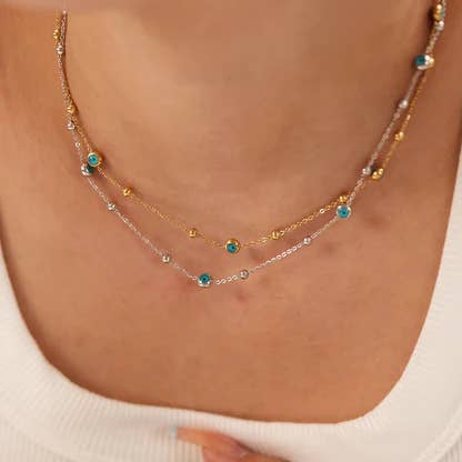 Devil's Eye Stainless Steel Necklace wholesale Clavicle for wholesale by Gooddiy