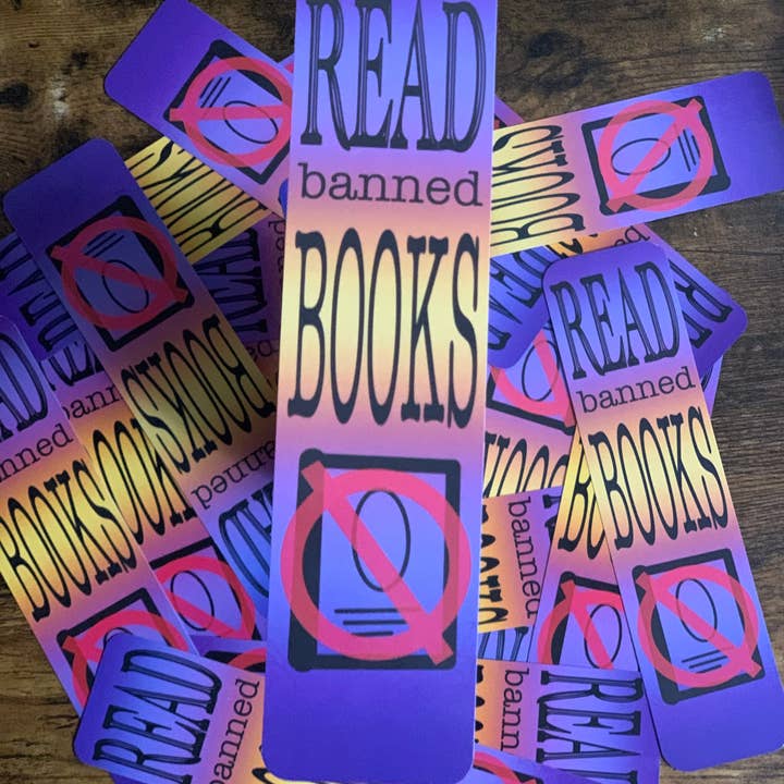 Messterpieces - Wholesale Bookmark - 8x2 Banned Books Bookmark7
