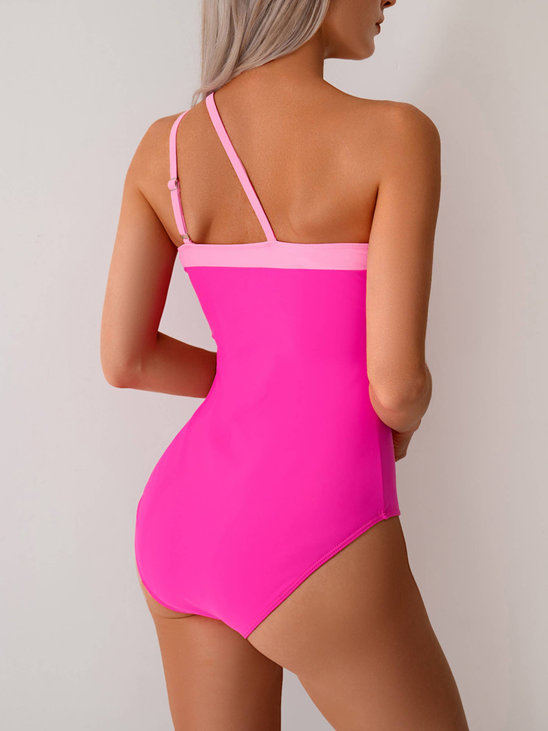 Wholesalesir - Wholesale One Piece Swimsuit - Women's - Color Blocked One-piece Bikini7