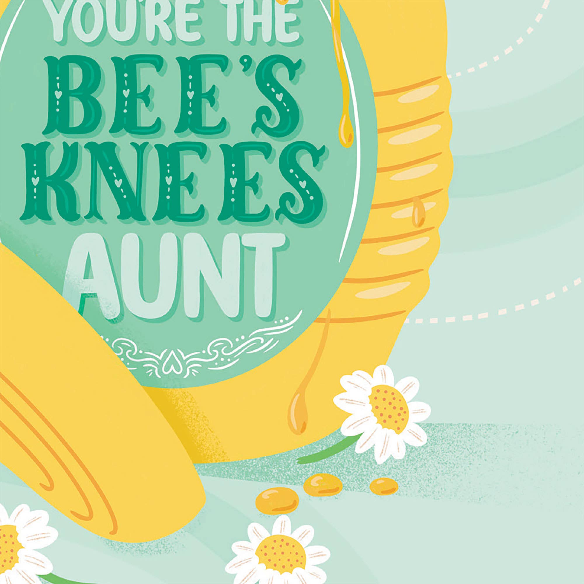 Molly Marie Pea – wholesale Birthday card – Bee’s Knees Aunt Card5