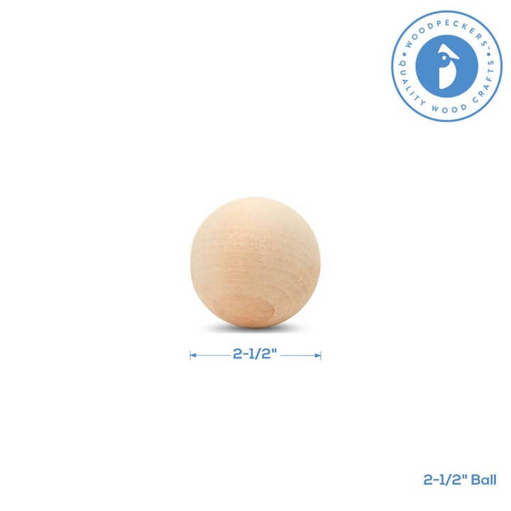Woodpeckers Crafts - Wholesale Craft Supplies - Wooden Balls2