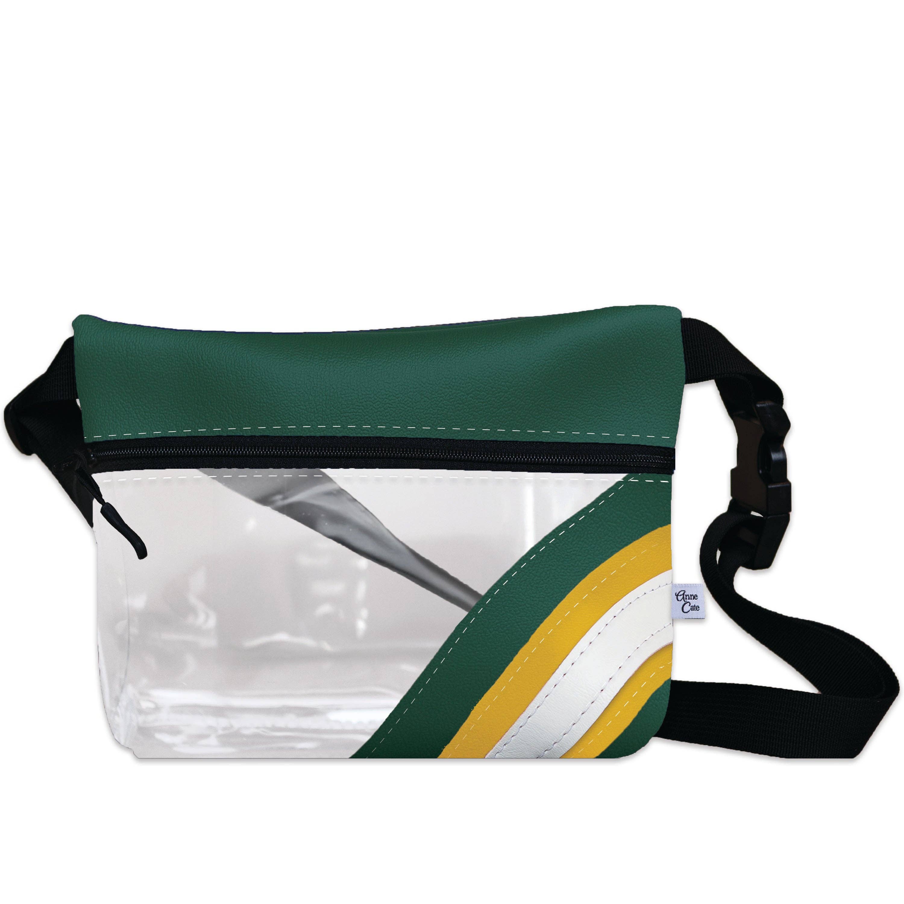 Anne Cate - Wholesale Belt Bag - Unisex - Football Stadium Clear Stripe Game Day Fanny Pack9