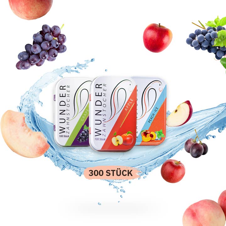 JUICY PACK - TOOTHPICK WITH FLAVOR for wholesale by Wunder Zahnstocher