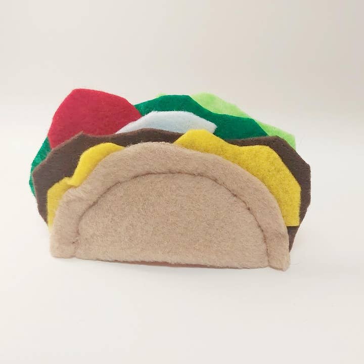 Snowy Cat Toys - Wholesale Pet Toy - Cat - 3 Pack Taco Catnip Cat Pet Toy 1