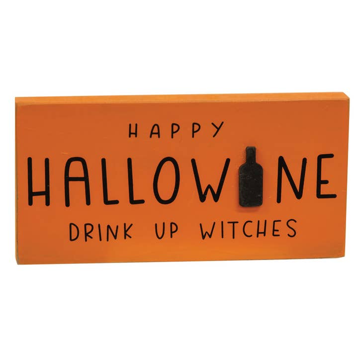 Panneau « Drink Up Witches Block » pour la vente par Col House Designs