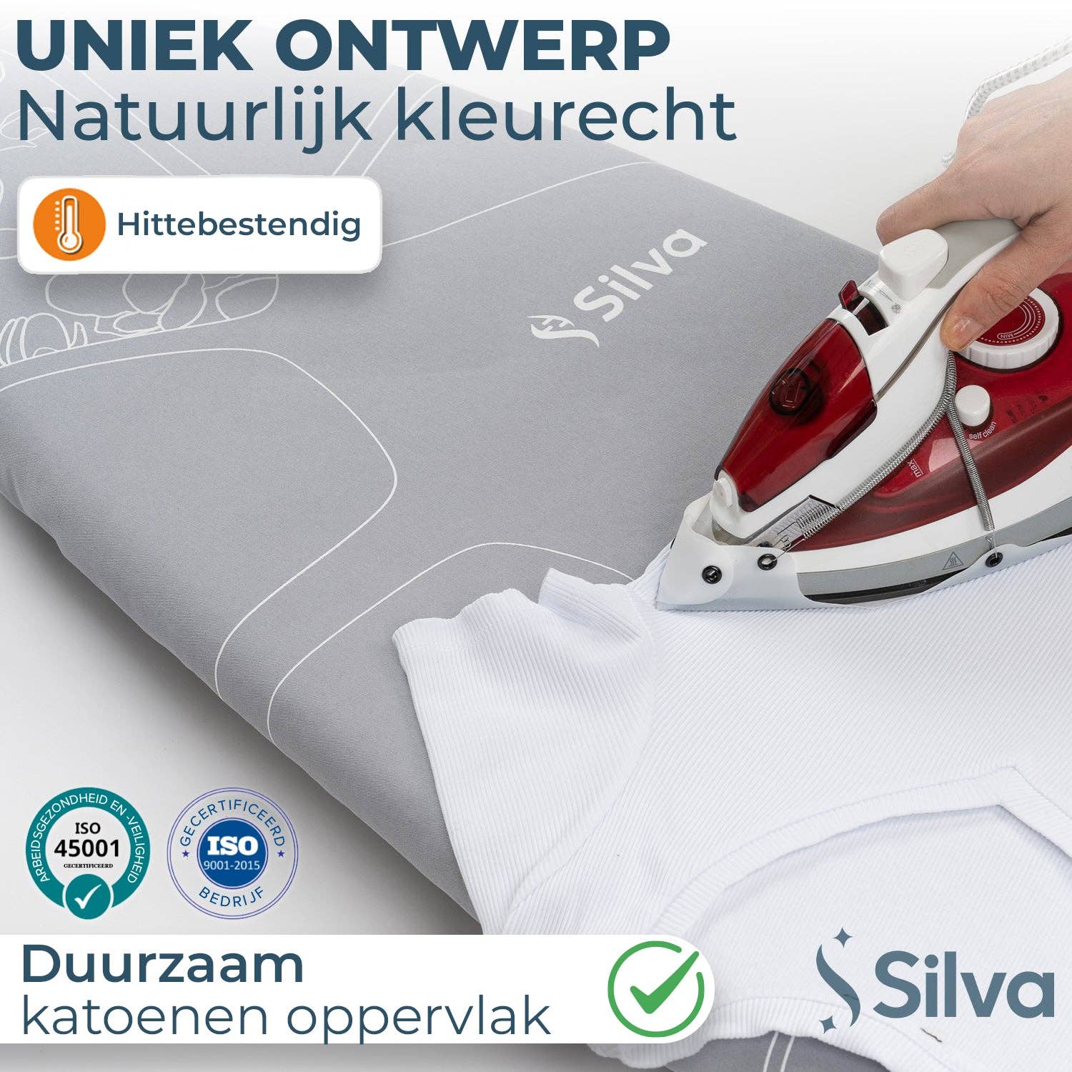 Mevsim Store - Wholesale Ironing board - Silva - Ironing Board Cover - Molton 5mm - Grey8