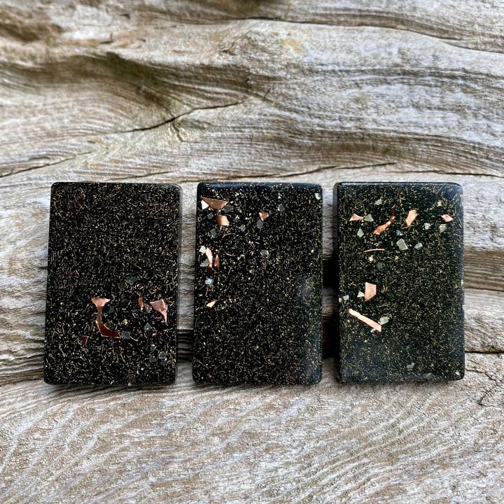 House of Hollyhawk - Wholesale Phone & Laptop Stickers - XL Orgonite EMF Shield - EMF Protection for Phones & Devices8