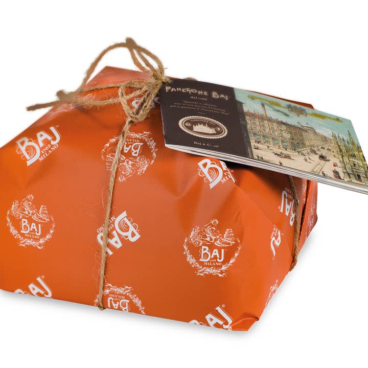 BAJ 1768 - Mugnaga Meneghina Panettone (Milanese Apricot) for wholesale by Baj - Dal 1768