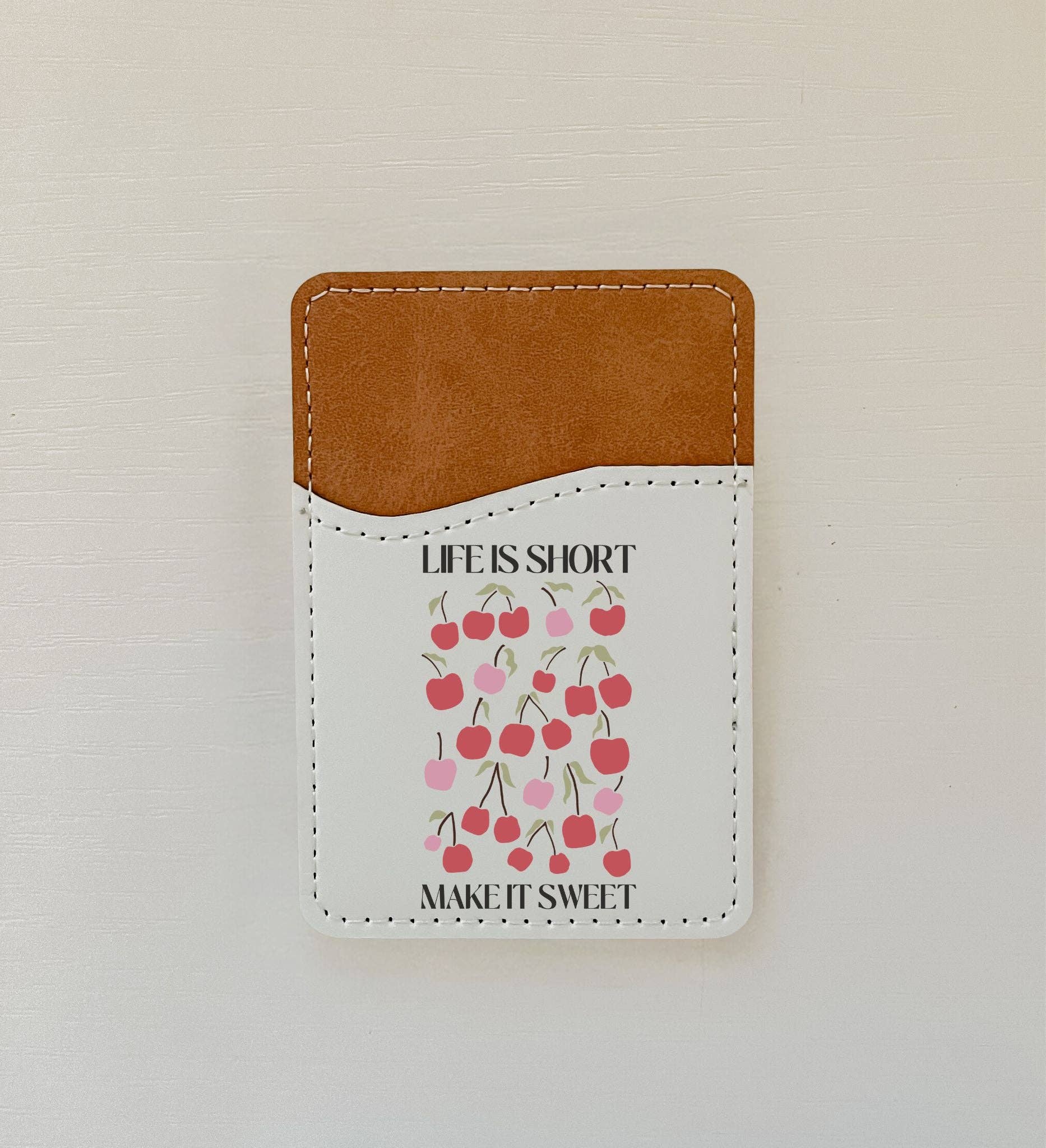 Olivia + Rose - Wholesale Card Holder - Women's - Boho Quotes Leather Card Holder (8 Options)1