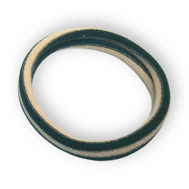 Hair ties - Lulu | beige - dark green for wholesale by HERR&FRAUHEMPEL